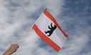 Berlin - Stockflagge 30 x 45 cm