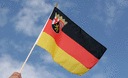 Rheinland Pfalz - Stockflagge 30 x 45 cm