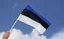 Estonie - Drapeau sur hampe 30 x 45 cm