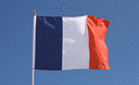 France Drapeau sur hampe 30 x 45 cm