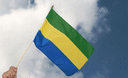 Gabun - Stockflagge 30 x 45 cm