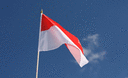 Indonesien - Stockflagge 30 x 45 cm