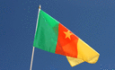 Kamerun - Stockflagge 30 x 45 cm
