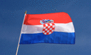 Kroatien Stockflagge 30 x 45 cm