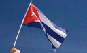 Kuba - Stockflagge 30 x 45 cm