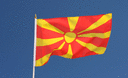 Mazedonien - Stockflagge 30 x 45 cm