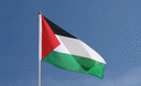Palestine - Drapeau sur hampe 30 x 45 cm
