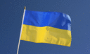 Ukraine Drapeau sur hampe 30 x 45 cm
