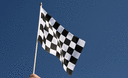 Zielflagge - Stockflagge 30 x 45 cm