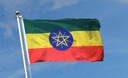 Äthiopien mit Stern - Flagge 90 x 150 cm