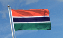 Gambia - Flagge 90 x 150 cm