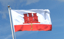 Gibraltar - Flagge 90 x 150 cm