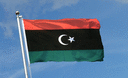 Libyen Königreich 1951-1969 - Flagge 90 x 150 cm