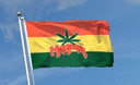 Marijuana Flagge 90 x 150 cm