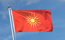 Mazedonien 1992-1995 - Flagge 90 x 150 cm