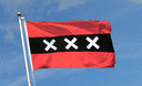 Amsterdam - Flagge 90 x 150 cm