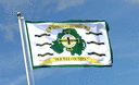 Nordirland Football Association Weiß - Flagge 90 x 150 cm