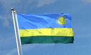 Ruanda - Flagge 90 x 150 cm