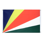 Seychellen Bannerfahne 90 x 150 cm, Querformat