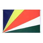 Seychellen Bannerfahne 90 x 150 cm, Querformat