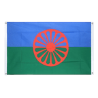 Sinti und Roma Bannerfahne 90 x 150 cm, Querformat