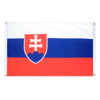 Slowakei Bannerfahne 90 x 150 cm, Querformat