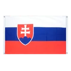 Slovakia Banner Flag 3x5 ft, landscape