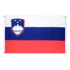 Slowenien Bannerfahne 90 x 150 cm, Querformat