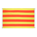Katalonien Bannerfahne 90 x 150 cm, Querformat
