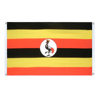 Uganda Banner Flag 3x5 ft, landscape