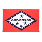 Arkansas Bannerfahne 90 x 150 cm, Querformat