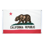 Kalifornien Bannerfahne 90 x 150 cm, Querformat