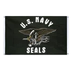 Bannière USA Etats-Unis Navy Seals 90 x 150 cm, paysage