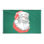 Weihnachtsmann Bannerfahne 90 x 150 cm, Querformat
