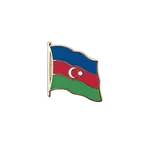 Aserbaidschan Flaggen Pin 2 x 2 cm