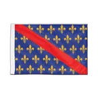 Petit drapeau Bourbonnais 30 x 45 cm