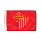 Languedoc Roussillon Petit drapeau 30 x 45 cm