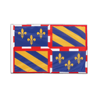 Burgund Hohlsaum Flagge PRO 60 x 90 cm