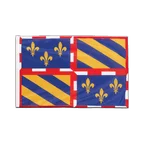 Burgund Hohlsaum Flagge PRO 60 x 90 cm