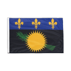 Guadeloupe Hohlsaum Flagge PRO 60 x 90 cm