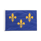 Ile de France Hohlsaum Flagge PRO 60 x 90 cm