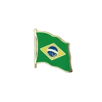 Brazil Flag Lapel Pin