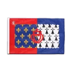 Pays de la Loire Hohlsaum Flagge PRO 60 x 90 cm
