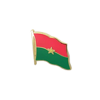Burkina Faso Flaggen Pin 2 x 2 cm