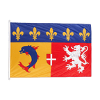 Rhône Alpes Hissfahne 100 x 150 cm