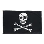 Pirat Skull and Bones - Hissflagge 90 x 150 cm CV