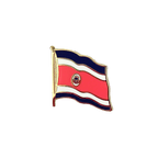 Costa Rica Flaggen Pin 2 x 2 cm