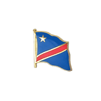 République démocratique du Congo Pin's drapeau 2 x 2 cm