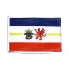 Mecklenburg Vorpommern Bootsflagge PRO 60 x 90 cm