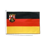Rheinland Pfalz Bootsflagge PRO 60 x 90 cm